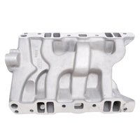 Edelbrock Performer Pontiac Polished Manifold - Burkken Auto Parts