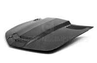 Anderson Composites 10-13 Chevy Camaro TT-Style Carbon Fiber Hood - Burkken Auto Parts