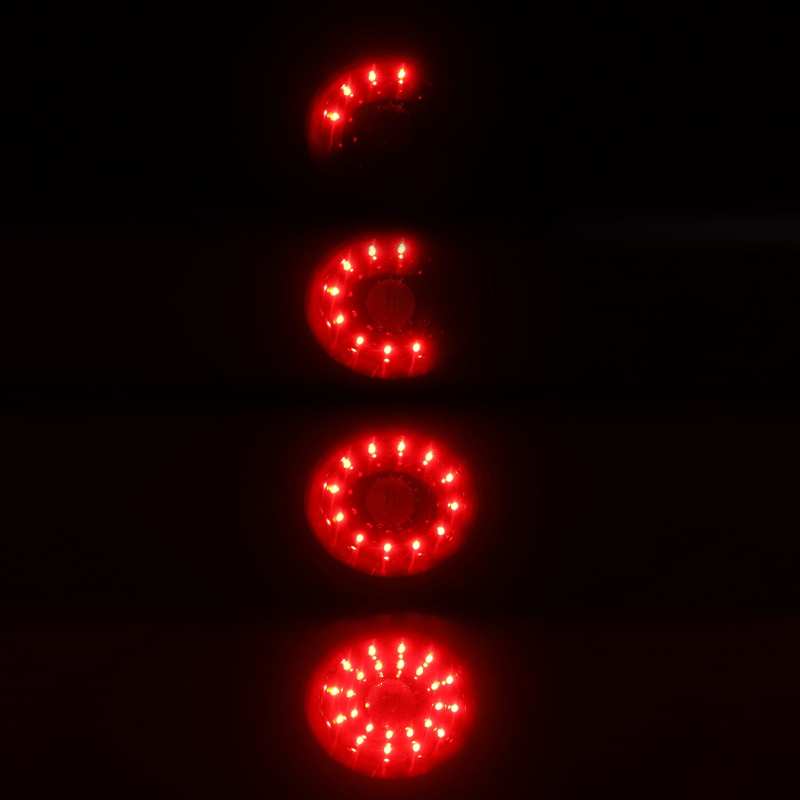 AlphaRex 05-13 Chevrolet Corvette PRO-Series LED Tail Lights Jet Black - Burkken Auto Parts