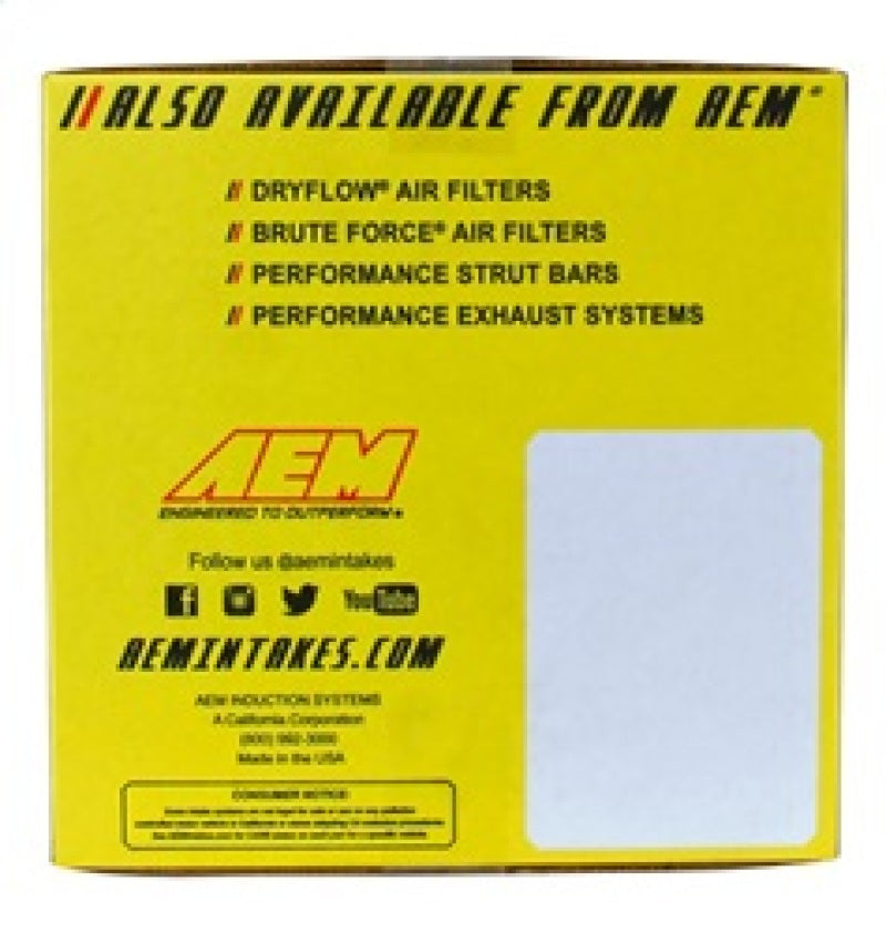 AEM 16-17 Chevrolet Malibu 2.0T Cold Air Intake - Burkken Auto Parts