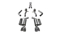 Corsa 2017-2023 Dodge Challenger 5.7L V8 Sport Cat-Back Dual Rear Exit w/3.5in Polished Tips - Burkken Auto Parts
