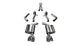 Corsa 2017-2023 Dodge Challenger 5.7L V8 Sport Cat-Back Dual Rear Exit w/3.5in Polished Tips - Burkken Auto Parts