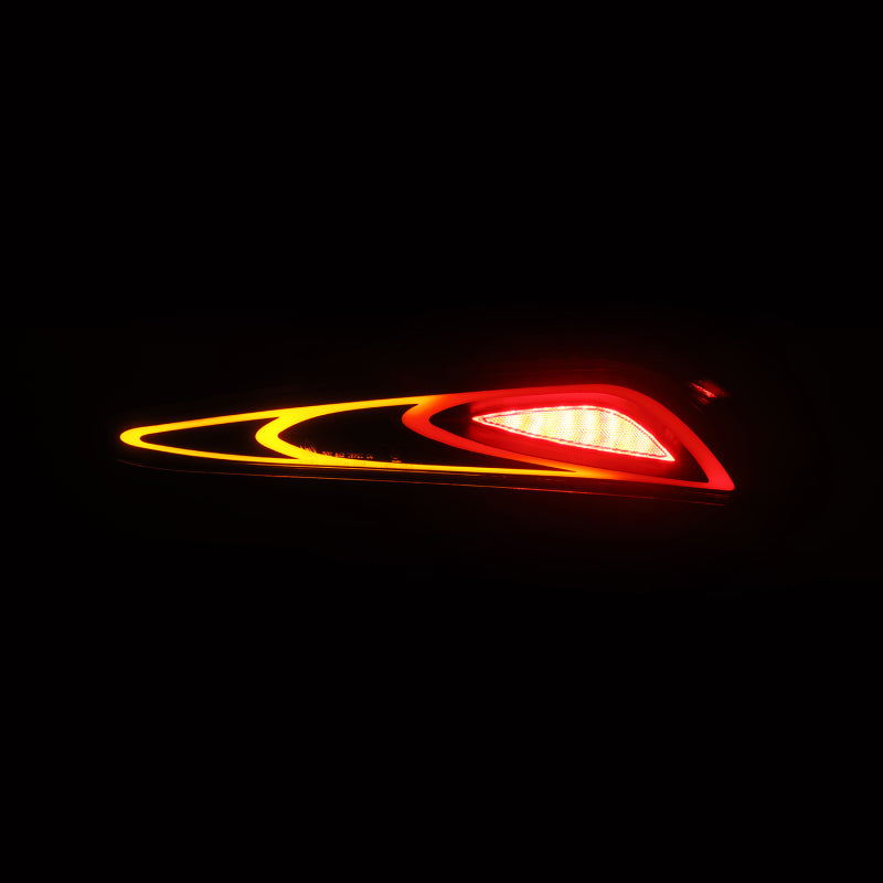 AlphaRex 20-24 Toyota Supra LUXX-Series FT-1 Style LED Tail Lights Alpha-Black - Burkken Auto Parts