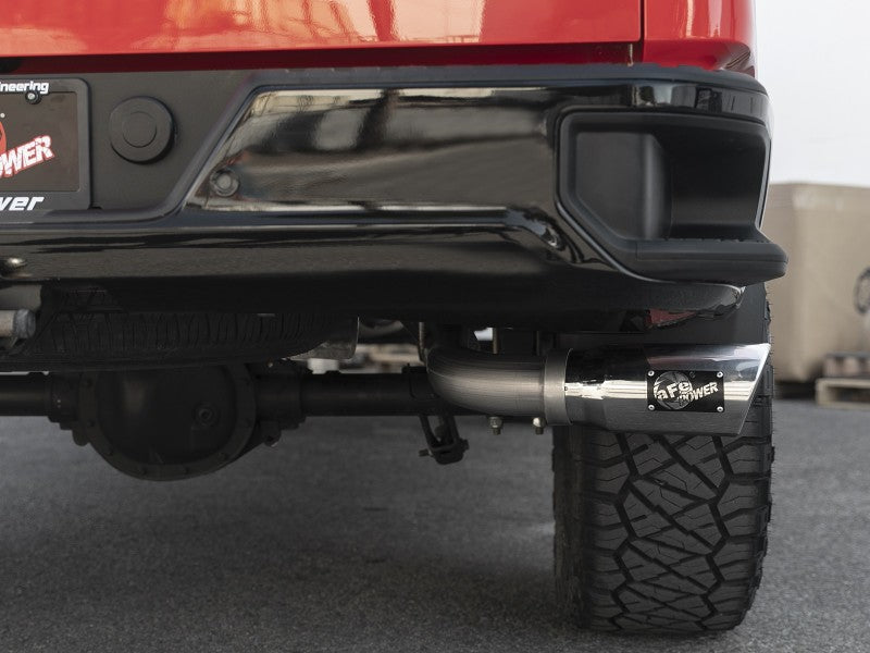 afe Apollo GT Series 19-20 GM 1500 2.7L (t) 409 SS CB Exhaust System w/Polished Tip - Burkken Auto Parts