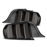 AlphaRex 15-23 Ford Mustang NOVA-Series Prismatic LED Tail Lights Alpha-Black - Burkken Auto Parts
