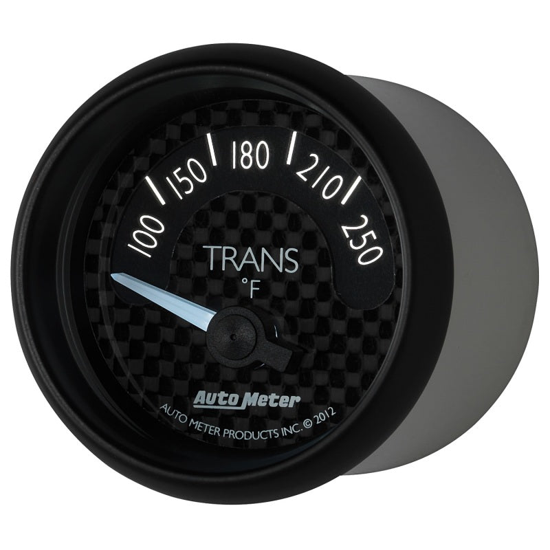 Autometer GT Series 52mm Short Sweep Electronic 100-250 Deg F Transmission Temperature - Burkken Auto Parts