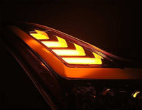 AlphaRex 08-13 Infiniti G37 NOVA LED Proj Headlights Chrome w/ Activ Light/Seq Signal/DRL - Burkken Auto Parts