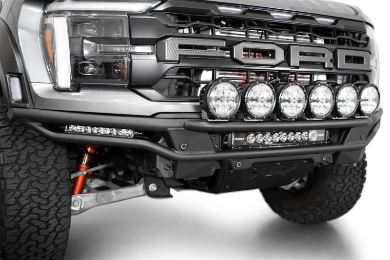 Addictive Desert Designs 2021-2024 Ford F-150 Raptor Race Series Front Bumper Light Hoop - Burkken Auto Parts