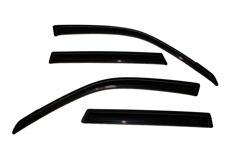 AVS 06-09 Suzuki Grand Vitara Ventvisor Outside Mount Window Deflectors 4pc - Smoke - Burkken Auto Parts