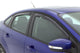 AVS 12-18 Ford Focus Ventvisor In-Channel Front & Rear Window Deflectors 4pc - Smoke - Burkken Auto Parts