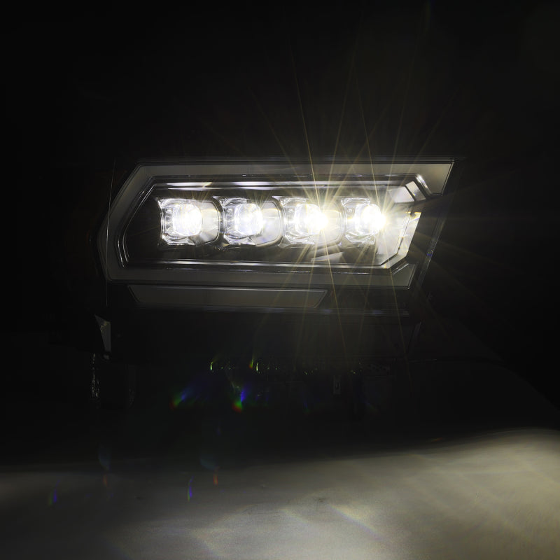 AlphaRex 19-23 Dodge Ram 1500 (No Clsc/Ltd/TRX) NOVA-Series Proj. Headlights Black (Req. Converter) - Burkken Auto Parts