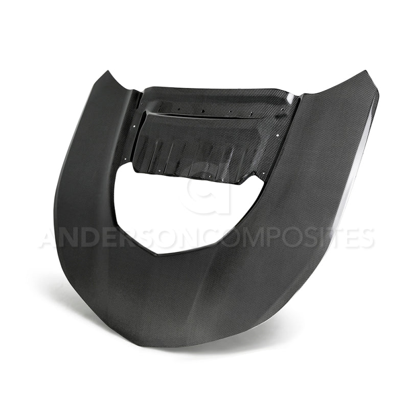 Anderson Composites 2017-2018 Chevrolet Camaro ZL1 1LE Type-OE Style Double Sided Carbon Fiber Hood - Burkken Auto Parts