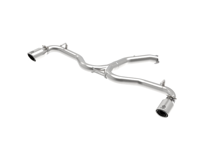aFe Takeda 3in-2.5in SS Axle-Back Exhaust w/Polished Tips 2018 Hyundai Elantra GT Sport I4-1.6L(t) - Burkken Auto Parts