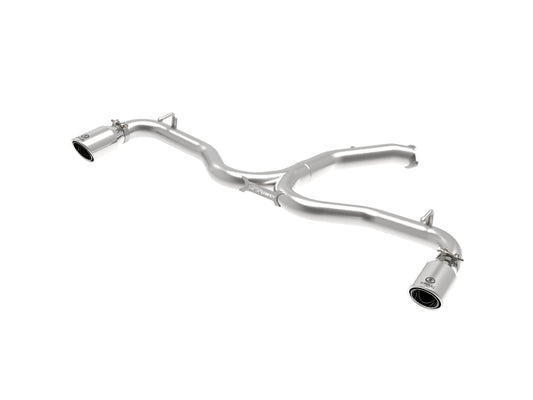 aFe Takeda 3in-2.5in SS Axle-Back Exhaust w/Polished Tips 2018 Hyundai Elantra GT Sport I4-1.6L(t) - Burkken Auto Parts