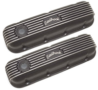 Edelbrock Valve Cover Classic Series Chevrolet 1965 and Later 396-502 V8 Black - Burkken Auto Parts