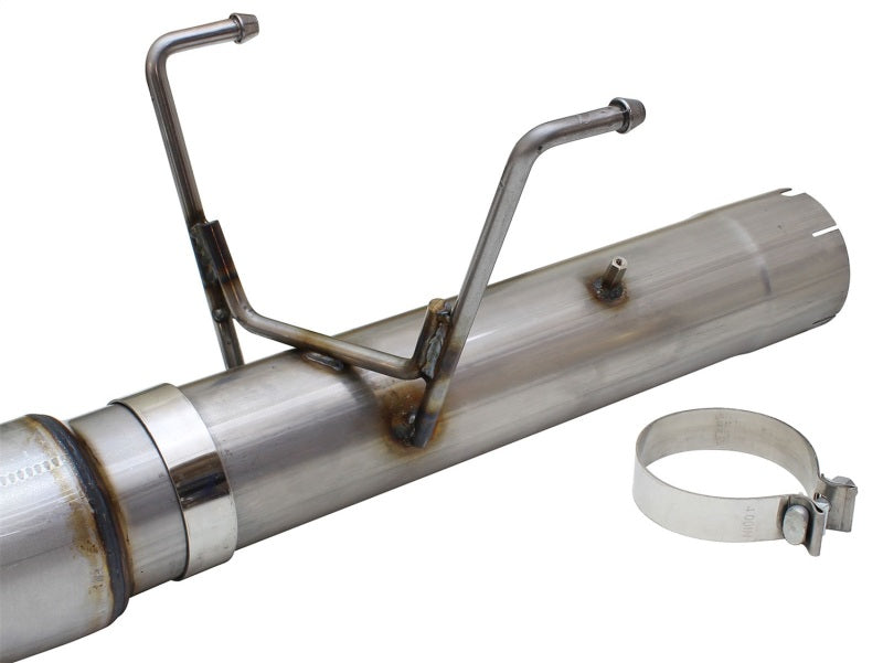 aFe MACHForce XP Exhaust Large Bore 5in DPF-Back SS 13-15 Dodge Trucks L6-6.7L (td) *Polish Tip - Burkken Auto Parts