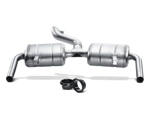 Akrapovic 09-12 Renault Clio III RS 0 Slip-On Line (SS) w/ Carbon Tips - Burkken Auto Parts