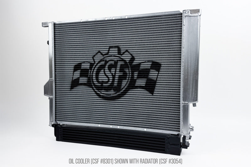 CSF 92-99 BMW E36 Euro Spec High Performance All Aluminum Engine Oil Cooler - Burkken Auto Parts