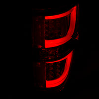 ANZO 2009-2013 Ford F-150 LED Taillights Chrome - Burkken Auto Parts