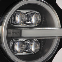 AlphaRex 21-23 Ford Bronco NOVA LED Projector Headlights Black - Burkken Auto Parts