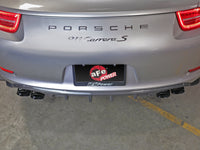 aFe MACH Force-Xp 12-16 Porsche 911 3in to 2.5in 304 SS Cat-Back Exhaust (Excludes Turbo Models) - Burkken Auto Parts