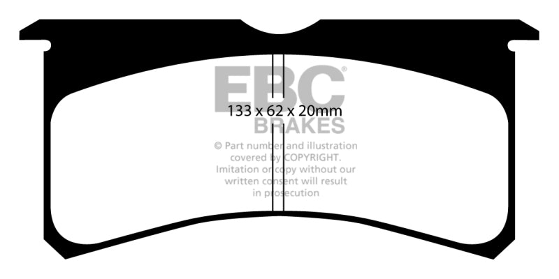 EBC Brakes Redstuff Ceramic Brake Pads - Burkken Auto Parts