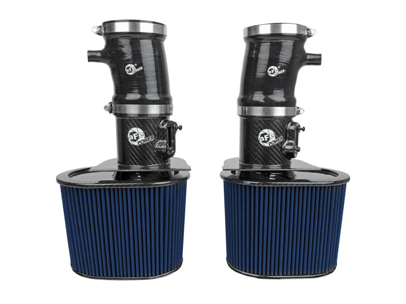 aFe 15-21 Lamborghini Huracan V10-5.2L Track Series Intake System w/ Pro 5R Filter - Burkken Auto Parts