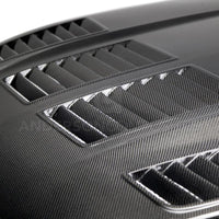 Anderson Composites 15-17 Ford Mustang (Excl. GT350/GT350R) Type-TW Double Sided Hood - Burkken Auto Parts