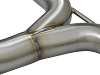 aFe POWER Takeda 16-17 Honda Civic I4-1.5L (t) 2.5-2.25in 304 SS CB Dual-Exit Exhaust Blue Tips - Burkken Auto Parts