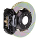 Brembo 07-13 Mini Cooper Fr GT BBK 4Pis Cast 2pc 328x28 2pc Rotor Slotted Type1-Black - Burkken Auto Parts