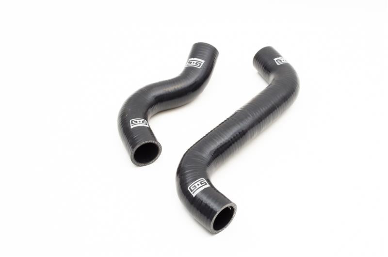 GrimmSpeed 15-17 Subaru WRX / 14-17 Subaru Forester XT Radiator Hose Kit - Black - Burkken Auto Parts