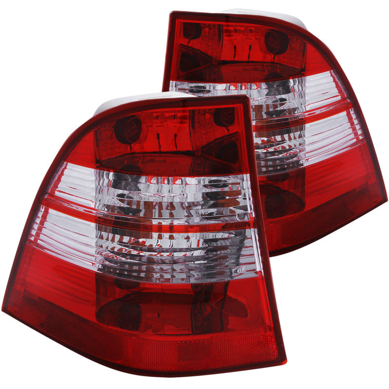 ANZO 1998-2005 Mercedes Benz M Class W163 Taillights Chrome - Burkken Auto Parts