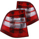 ANZO 1998-2005 Mercedes Benz M Class W163 Taillights Chrome - Burkken Auto Parts