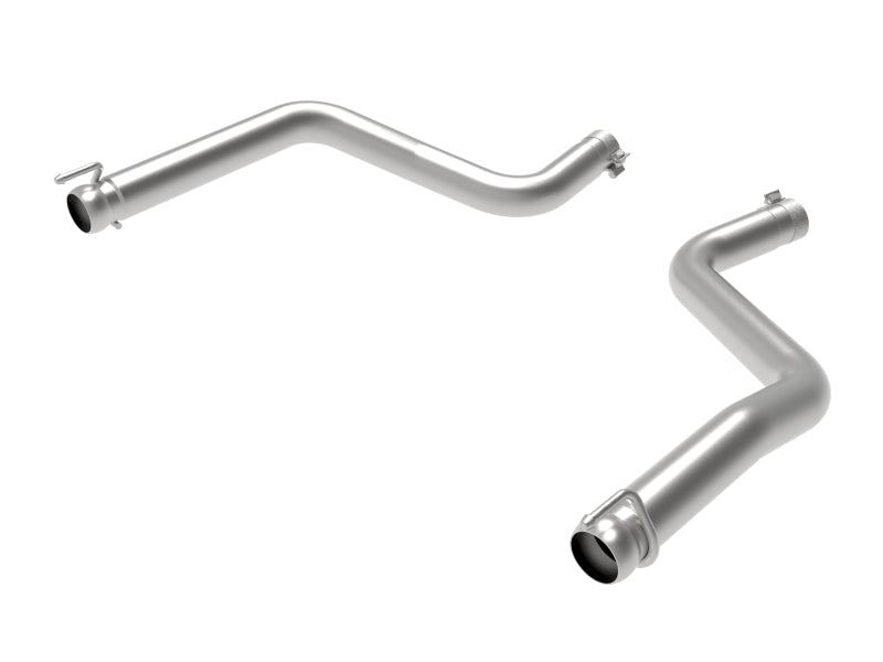 aFe MACHForce-XP Exhausts 409-SS Axle-Back Exh w/ Pol Tip 15-20 Dodge Challenger Hellcat V8-5.7L(sc) - Burkken Auto Parts