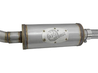 aFe Rebel Series CB 2.5in Dual Center Exit SS Exhaust w/ Black Tips 07-15 Jeep Wrangler 3.6L/3.8L V6 - Burkken Auto Parts