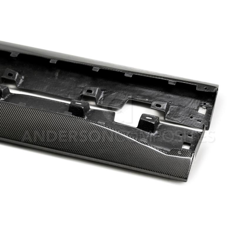 Anderson Composites 2015-2017 Ford Mustang GT350 Style Rocker Panel Splitter - Burkken Auto Parts