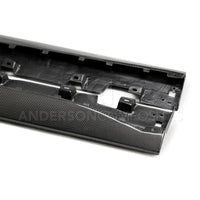 Anderson Composites 2015-2017 Ford Mustang GT350 Style Rocker Panel Splitter - Burkken Auto Parts