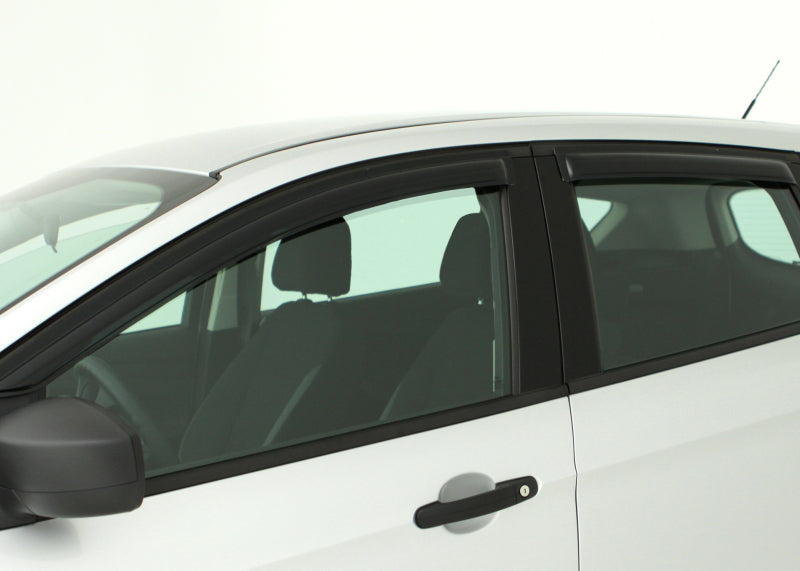 AVS 22-23 Hyundai Santa Cruz Outside Mount Ventvisor Deflector 4pc - Smoke - Burkken Auto Parts
