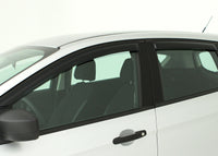 AVS 18-21 Hyundai Accent Ventvisor Outside Mount Deflectors 4pc - Smoke - Burkken Auto Parts