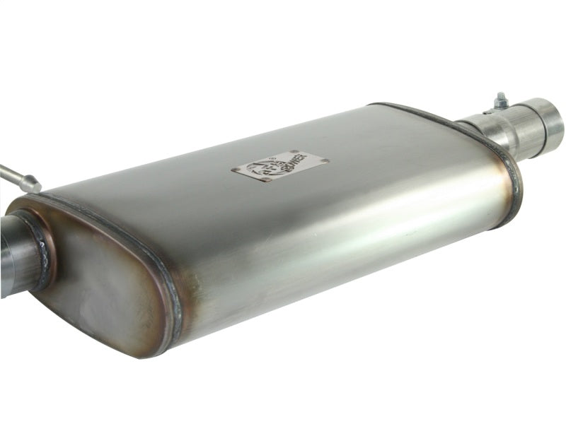 aFe MACHForce XP Exhausts Cat-Back SS-409 EXH CB Jeep Cherokee XJ 91-01 I6-4.0L HT - 2.5 In. - Burkken Auto Parts