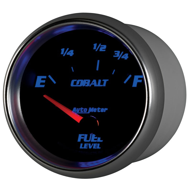 AutoMeter Gauge Fuel Level 2-5/8in. 73 Ohm(e) to 10 Ohm(f) Elec Cobalt - Burkken Auto Parts