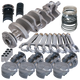 Eagle Chevy 454 4.250in Counterweight Crank 6.385in H-Beam 43cc 4.350in Pistons Rotating Assembly - Burkken Auto Parts