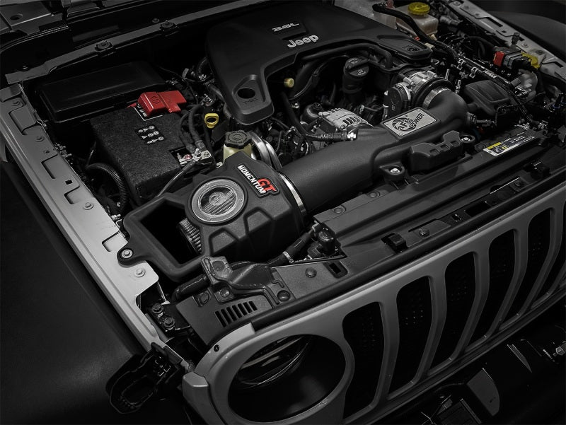 aFe Momentum GT Pro DRY S Cold Air Intake System 2018+ Jeep Wrangler (JL) V6 3.6L - Burkken Auto Parts