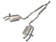 aFe 22-23 Kia Stinger L4-2.5L Turbo Gemini XV 3in to Dual 2-1/2in Cat-Back Exhaust System w/ Cut-Out - Burkken Auto Parts