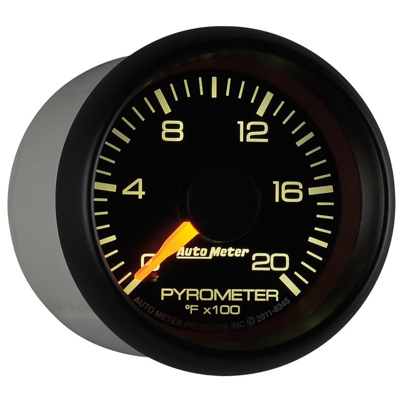 Autometer Factory Match Chevy 2-1/16in FSE 0-2000 Pyro Kit Gauge - Burkken Auto Parts