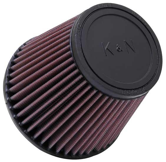 K&N Filter Universal Rubber Filter 3 Inch Flange 6 inch Base 4 inch Top 5 inch Height - Burkken Auto Parts