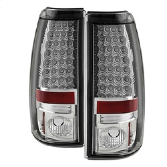 Spyder Chevy Silverado 1500/2500 03-06 (Does Not Fit Stepside)LED Tail Lights Chrm ALT-YD-CS03-LED-C - Burkken Auto Parts
