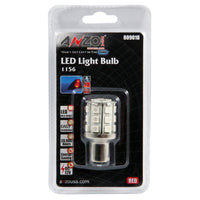 ANZO LED Bulbs Universal LED 1156 Red - 24 LEDs 2in Tall - Burkken Auto Parts