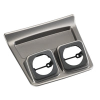 Autometer 10-12 Chevrolet Camaro Dual Console Pod (Factory Match) - Burkken Auto Parts