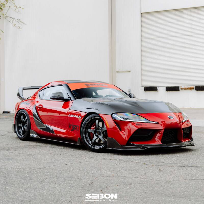 Seibon 2020 Toyota Supra TD-Style Carbon Fiber Rear Spoiler - Burkken Auto Parts
